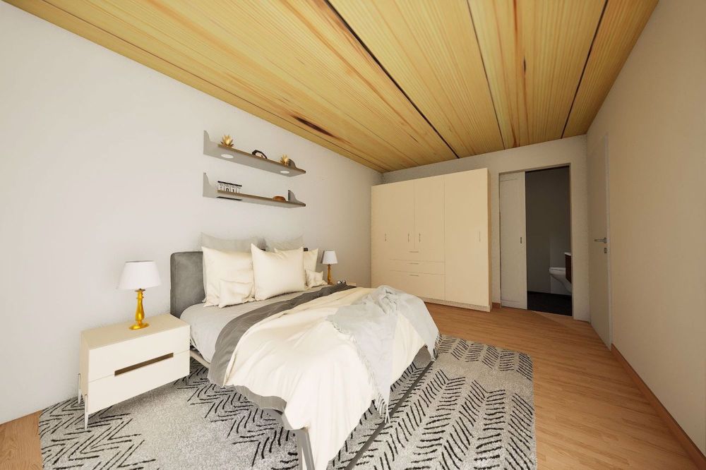 Moderne 4.5-Zimmer-Wohnung mit Panoramablick in Thurnen - Bild 9