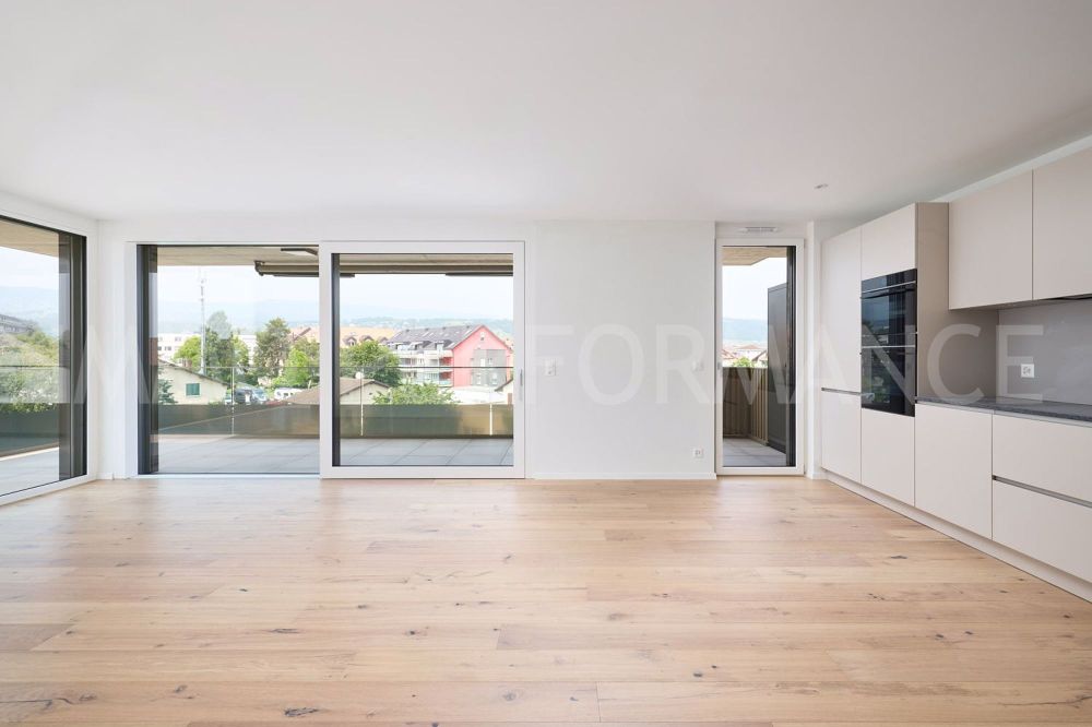 Bel attique 4.5 pièces neuf à 2 pas du centre-ville - Bild 2