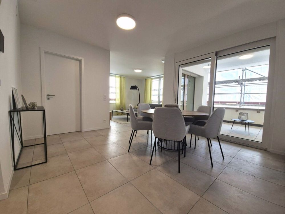 Prairie 2 - 4,5-Zimmer-Wohnung im 3. Stock - Cuisine-séjour