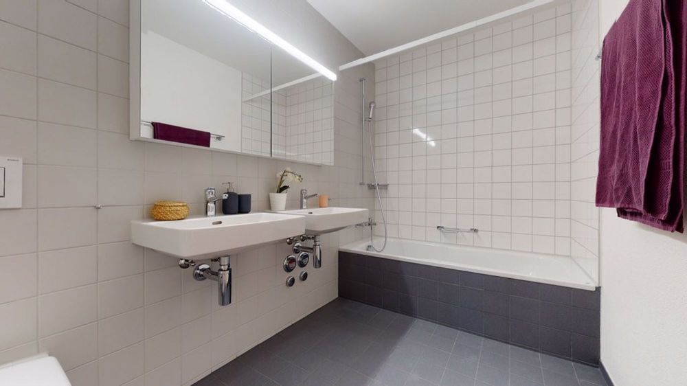 Ihr urbanes Paradies wartet! - Badzimmer