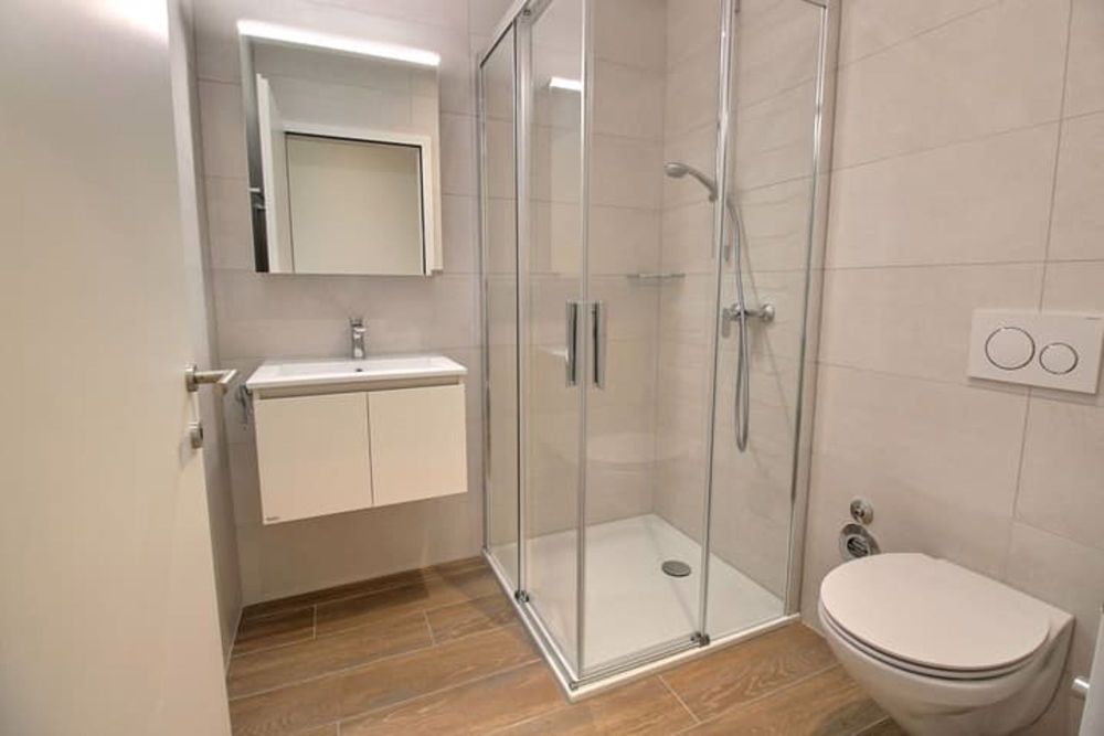 5.5 pièces neuf au dernier étage ! - Salle de douche