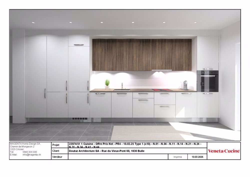 A louer à Prairie 4 - Appartement neuf et de standing de 3.5 pièces au 3ème étage ! - Bild 4