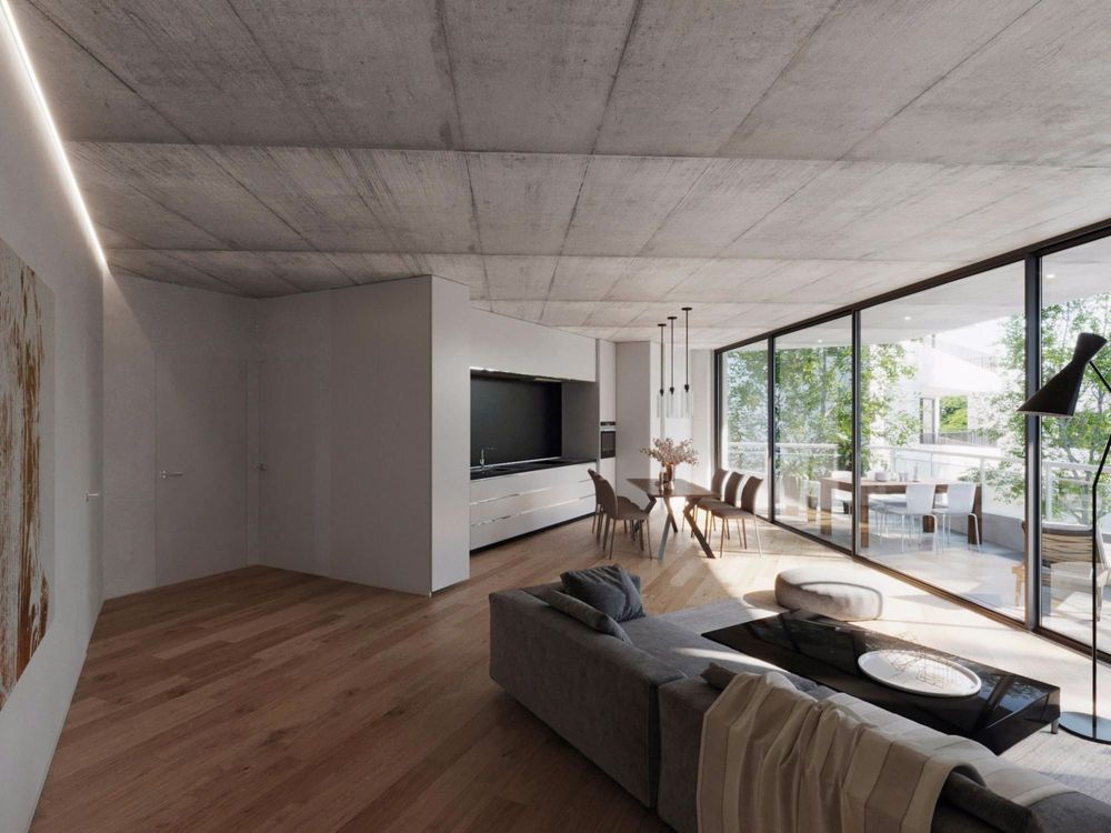 Schönes neues 3.5-Zimmer-Apartment mit großer Terrasse, Projekt La Source in Belfaux - Bild 3