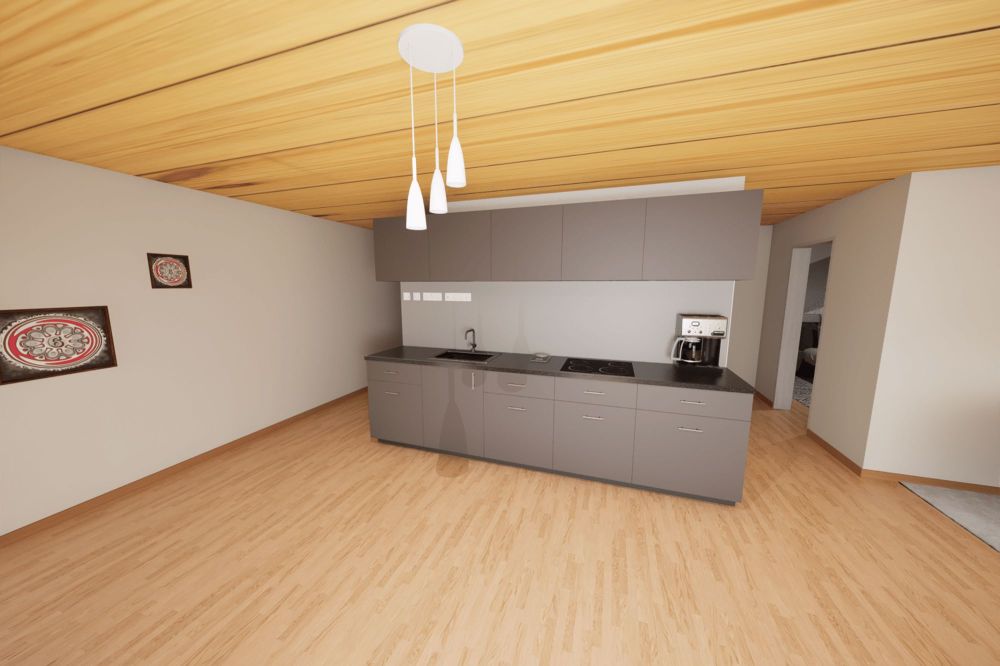 Moderne 2.5-Zimmer-Wohnung in Mühlethurnen mit atemberaubendem Ausblick - Bild 3