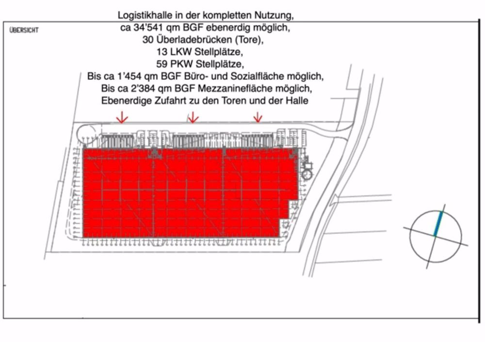 Deutschland - Neubau "Logistikpark "Nohra" in Thüringen bei Erfurth gelegen - Bild 7