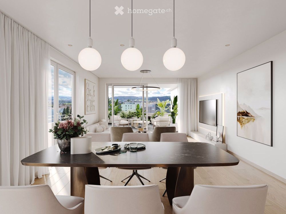 Moderne 3.5-Zimmer-Attikawohnung mit atemberaubendem Ausblick in Wil - Bild 3