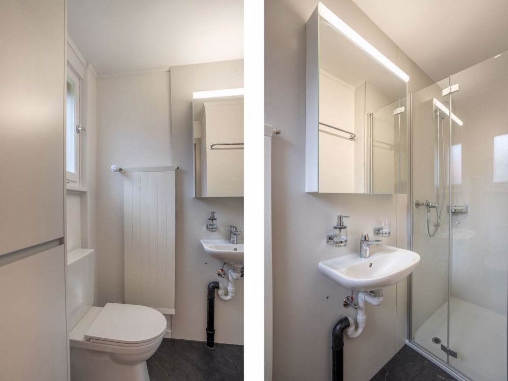 Erstvermietung nach Renovation: Kompakte Maisonette-Wohnung mit Balkon - DU/WC