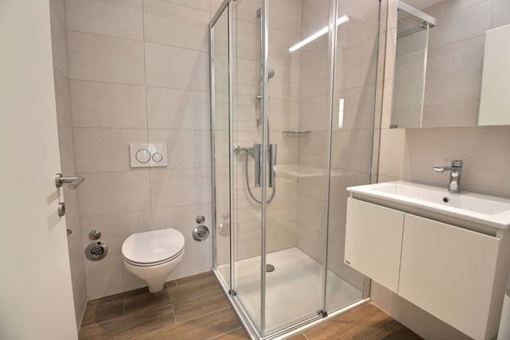 5.5 pièces neuf au dernier étage ! - Salle de douche