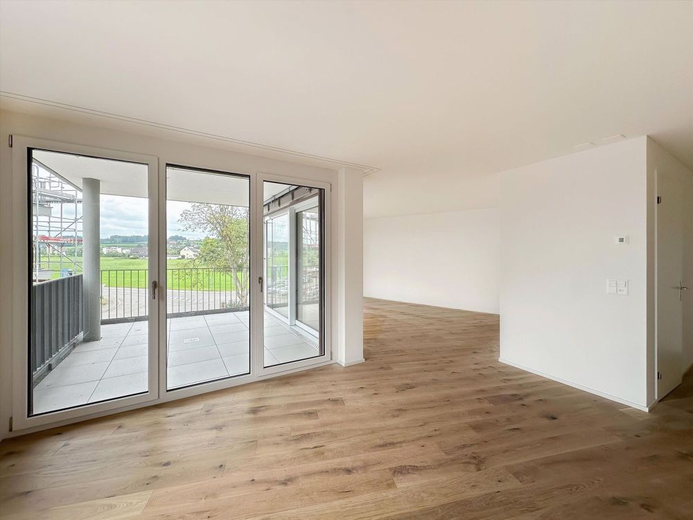 Modern Wohnen im Neubau! - Wohnzimmer