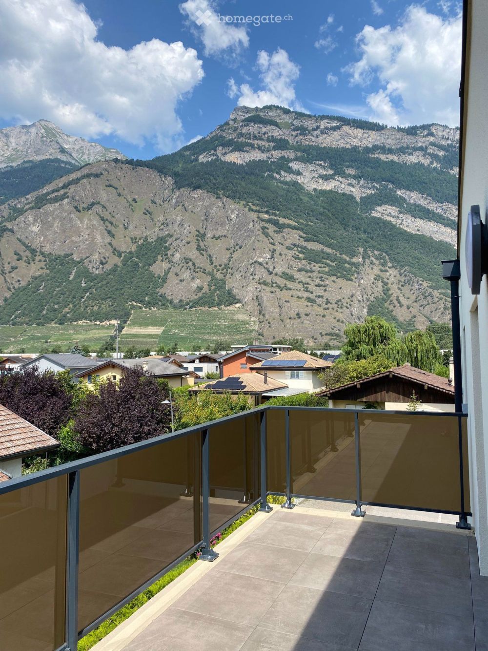 Appartement moderne de 2,5 pièces avec vue panoramique sur les montagnes à Saxon - Bild 8