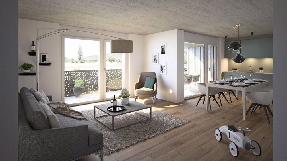 Diverse Neubau 2½-Zimmer-Wohnungen in Stüsslingen - Bild 2
