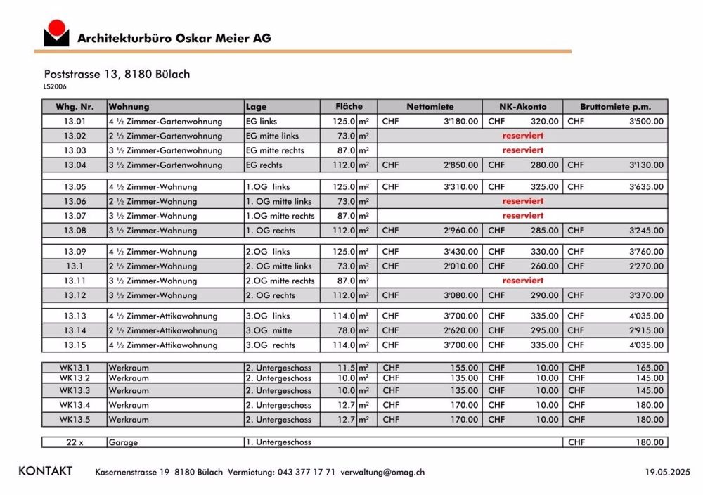 4 ½ Zimmer-Attikawohnung in Bülach mieten - Bild 5