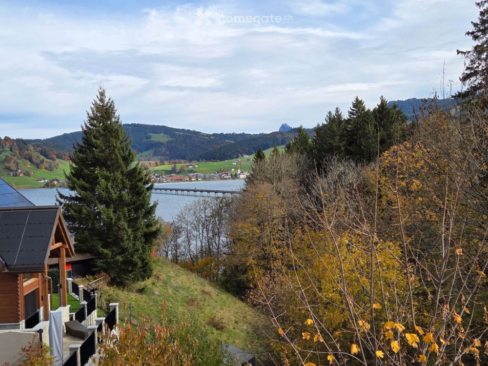 Einfamilienhaus in Einsiedeln mit wunderschöner Aussicht auf den Sihlsee - Bild 1