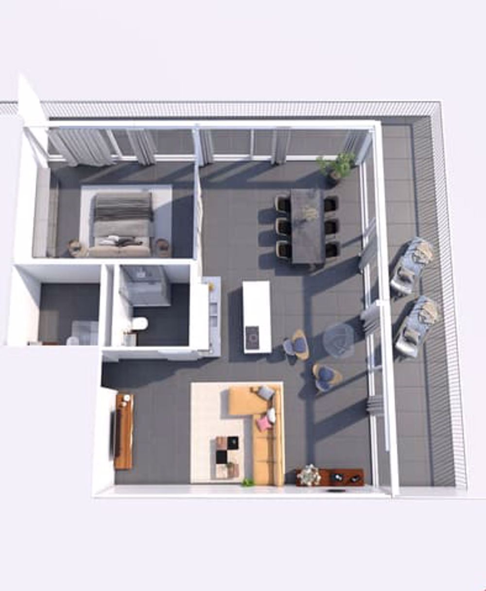 LE PALLADIO - CONTHEY BATIMENT B 2-3 - Bild 1