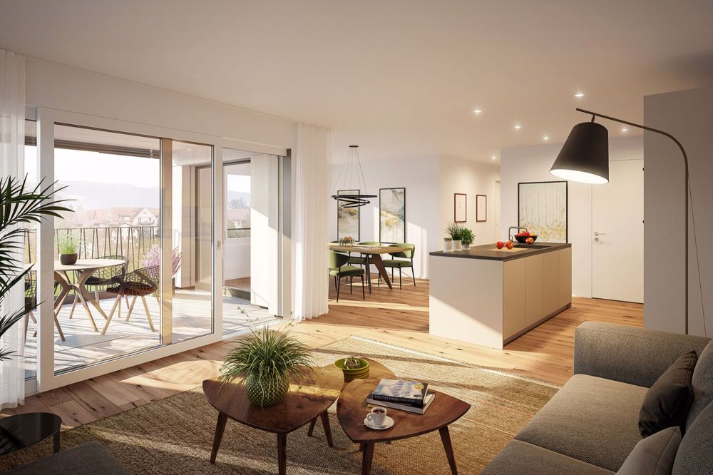 *NATÜRLICH WOHNEN, NEUMATT FULENBACH / 3 ½-ATTIKAWOHNUNG* - Bild 3