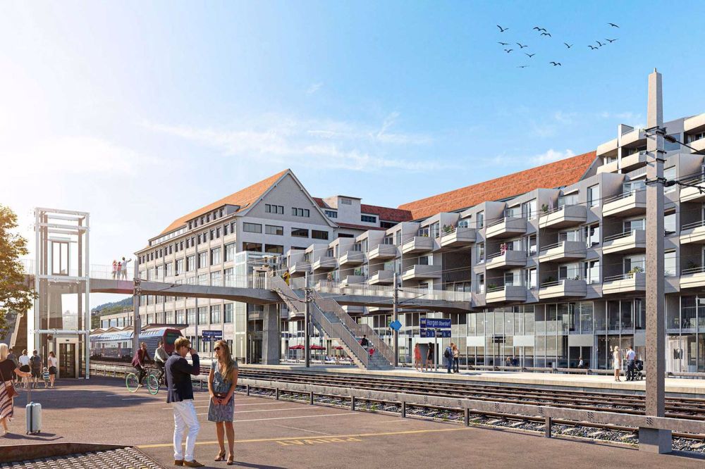 Moderne Neubau-Wohnung in Horgen-Oberdorf mit Seeblick - Aussenansicht