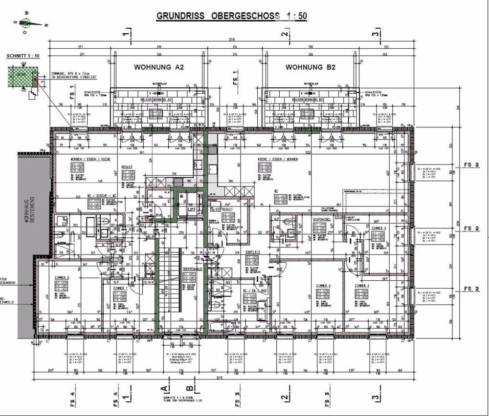 Moderne 4.5-Zimmer-Wohnung in Neubau mit Balkon und Garage - Bild 3