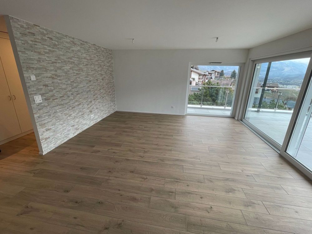 Appartement neuf de 4,5 pièces avec vue panoramique à Corin-de-la-Crête - Bild 3