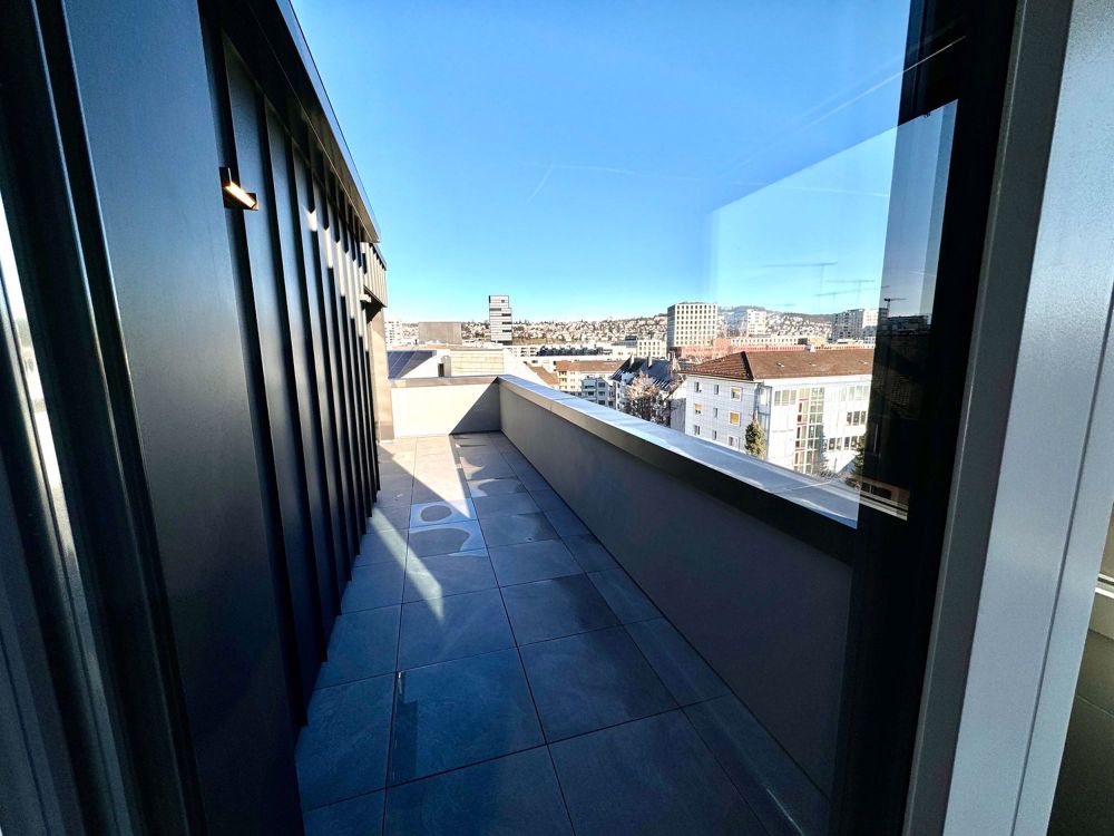 ERSTVERMIETUNG: Wohnung mit Terrasse und Fernsicht im 6. OG, mitten in Zürich - Bild 10