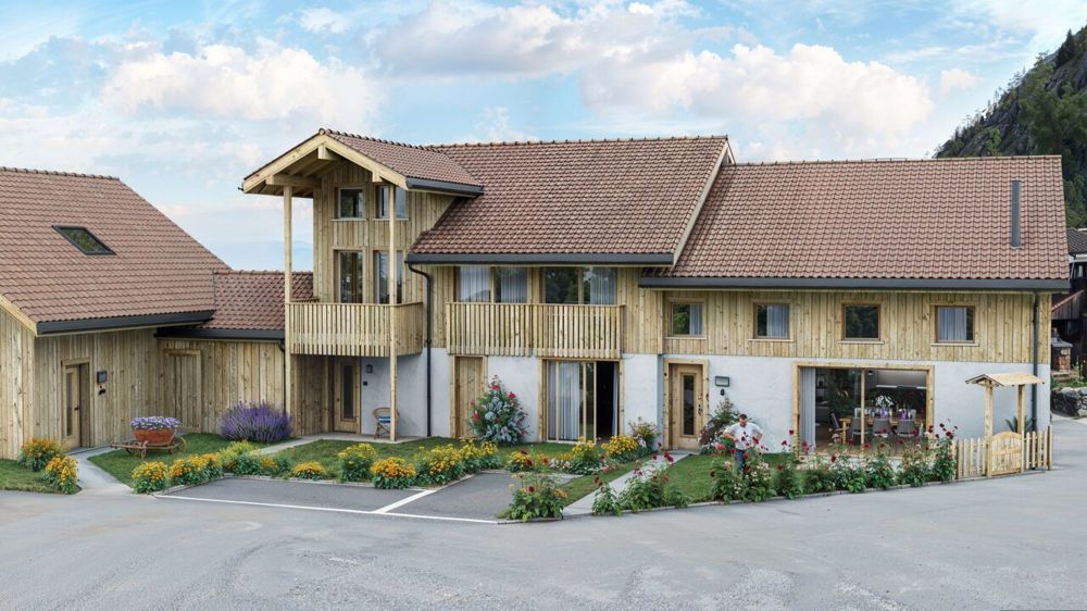 Maisons villageoises de standing à Fenalet-sur-Bex - Extérieur_Maison 2 / Außen_Haus 2 / Exterior_House 2