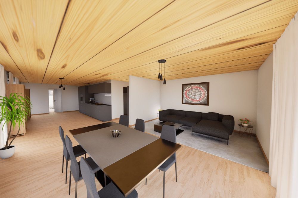 Moderne 4.5-Zimmer-Wohnung mit Panoramablick in Thurnen - Bild 6