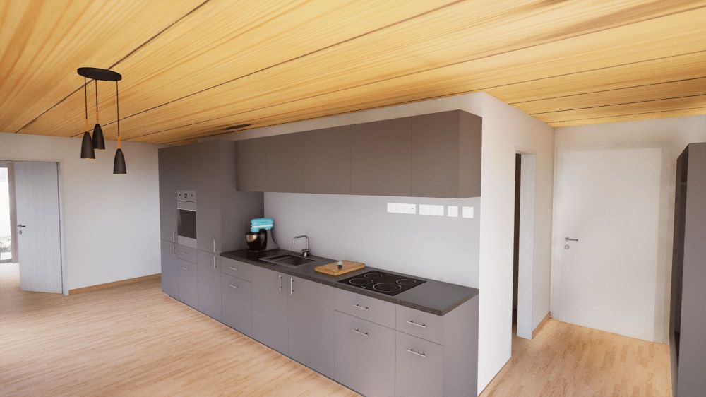 Moderne 4.5-Zimmer-Wohnung mit Panoramablick in Thurnen - Bild 3
