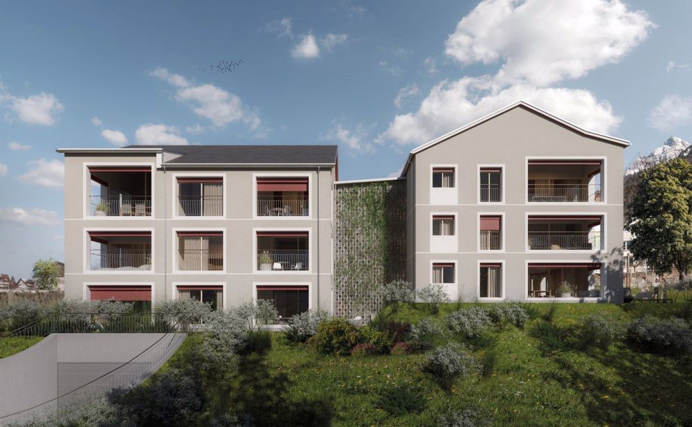 3 1/2 - Zimmerwohnung im Erdgeschoss - Erstbezug - Eigentumsstandard - Bild 2