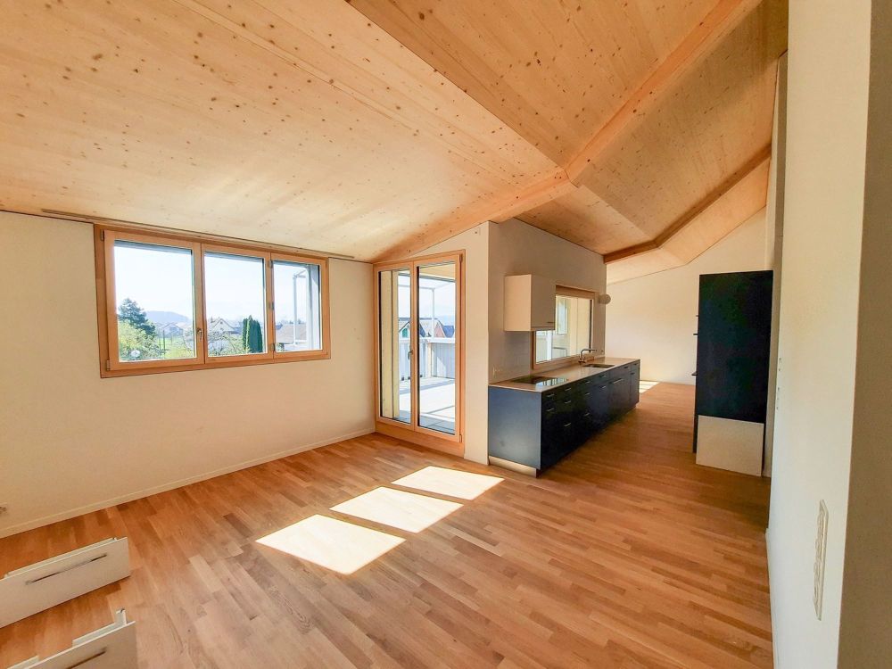 Dachwohnungen in Holzbauweise mit sonniger Loggia / und weitere individuelle Wohnungen (EG, OG) - Bild 5