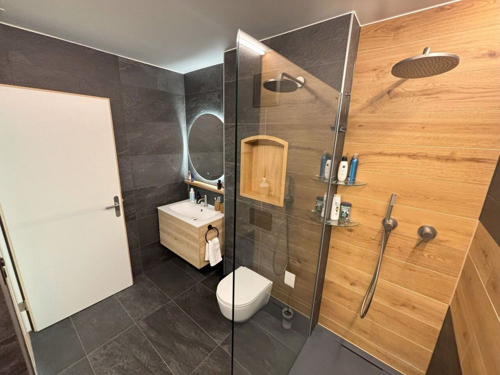 Crésuz - Neues möbliertes oder unmöbliertes Apartment mit schöner Aussicht - Bild 9