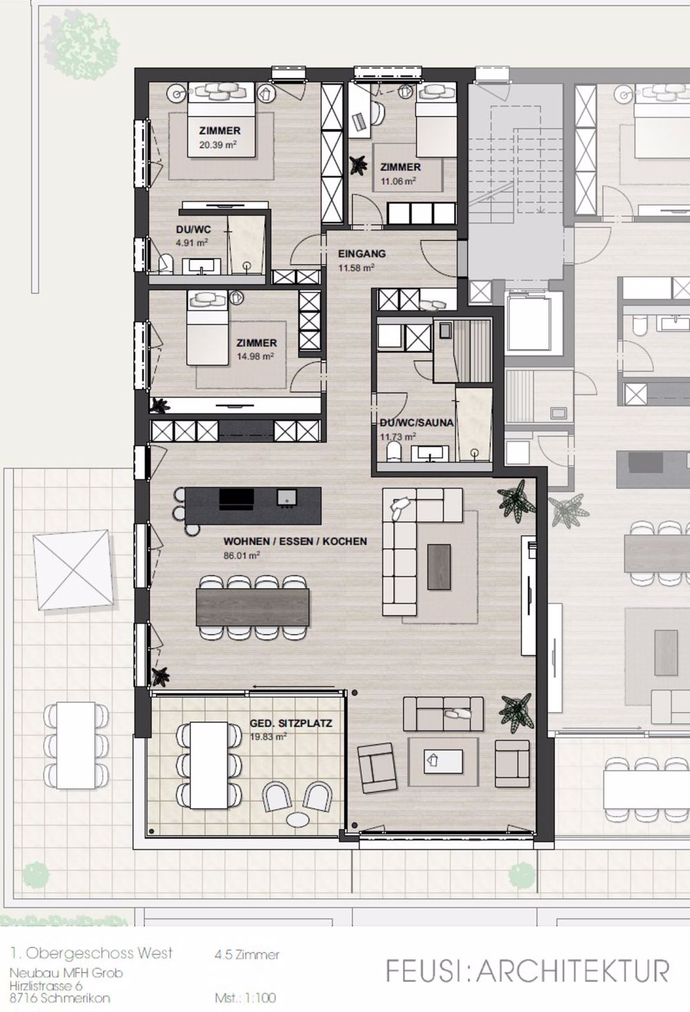 Terrassenwohnung in Schmerikon - Bild 12