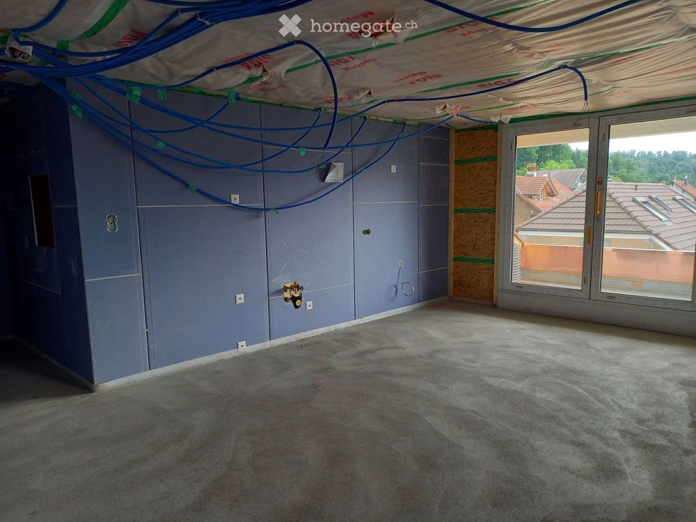 Moderne 3.5-Zimmer-Dachwohnung mit Bergblick in Heimberg - Bild 5