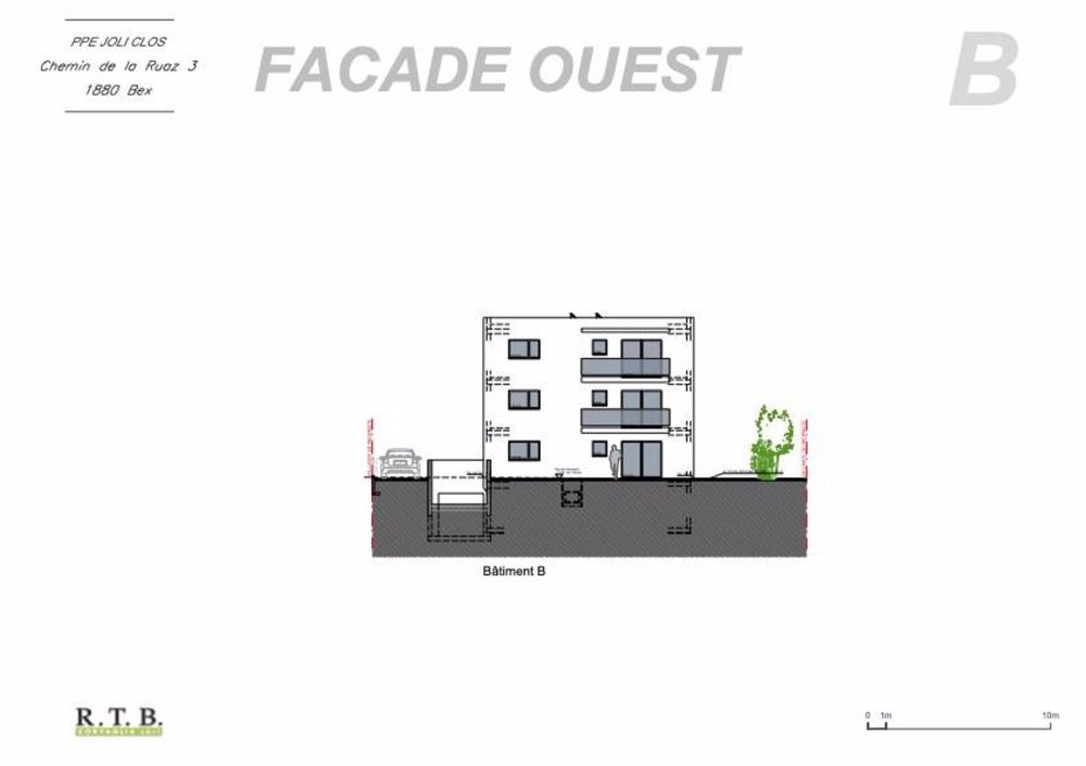 Appartement 2,5 pces (lot 11) au 2ème étage à Bex - Bild 11