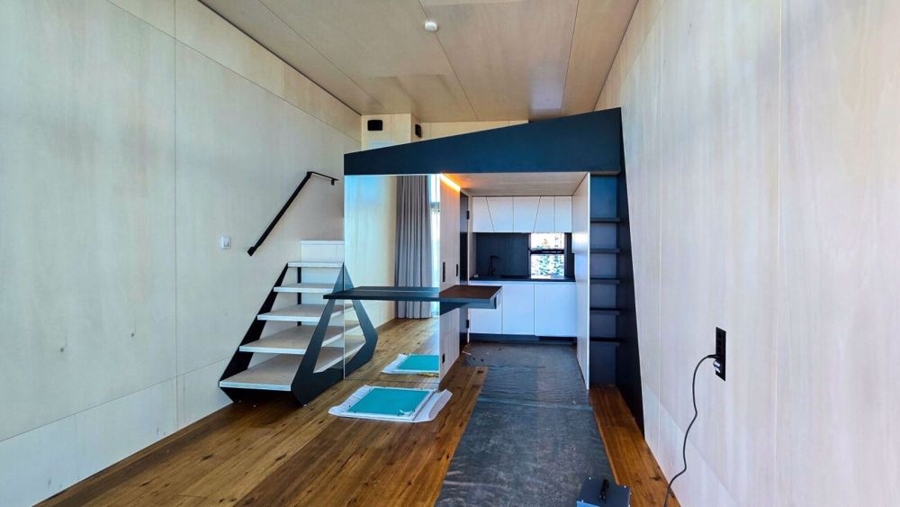 1.5 Zi-Tiny House an einmaliger Lage - Wohnbereich