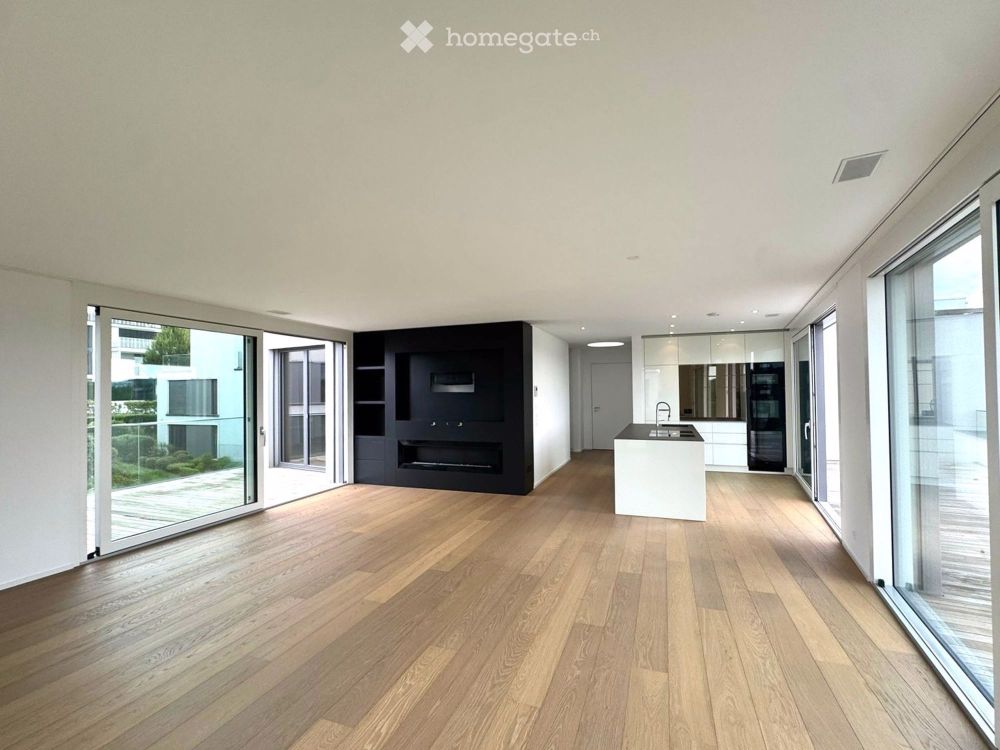 Moderne 4.5-Zimmer-Dachwohnung mit Panoramablick in Uitikon - Bild 3