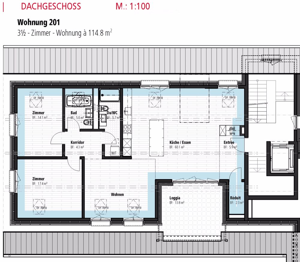 Moderne 3.5-Zimmer-Dachwohnung in Volketswil - Neubau 2025 - Bild 10