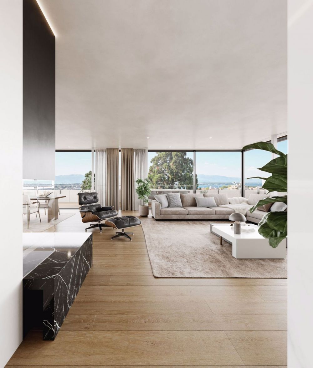 LA LAC TOWER : nouvelle promotion immobilière de 18 appartements à vendre au Eaux-Vives - Bild 5