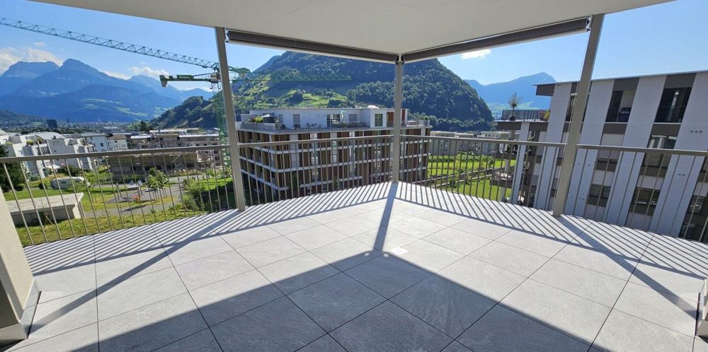 Traumhafte Neubau-Wohnung mit Seesicht - Balkon