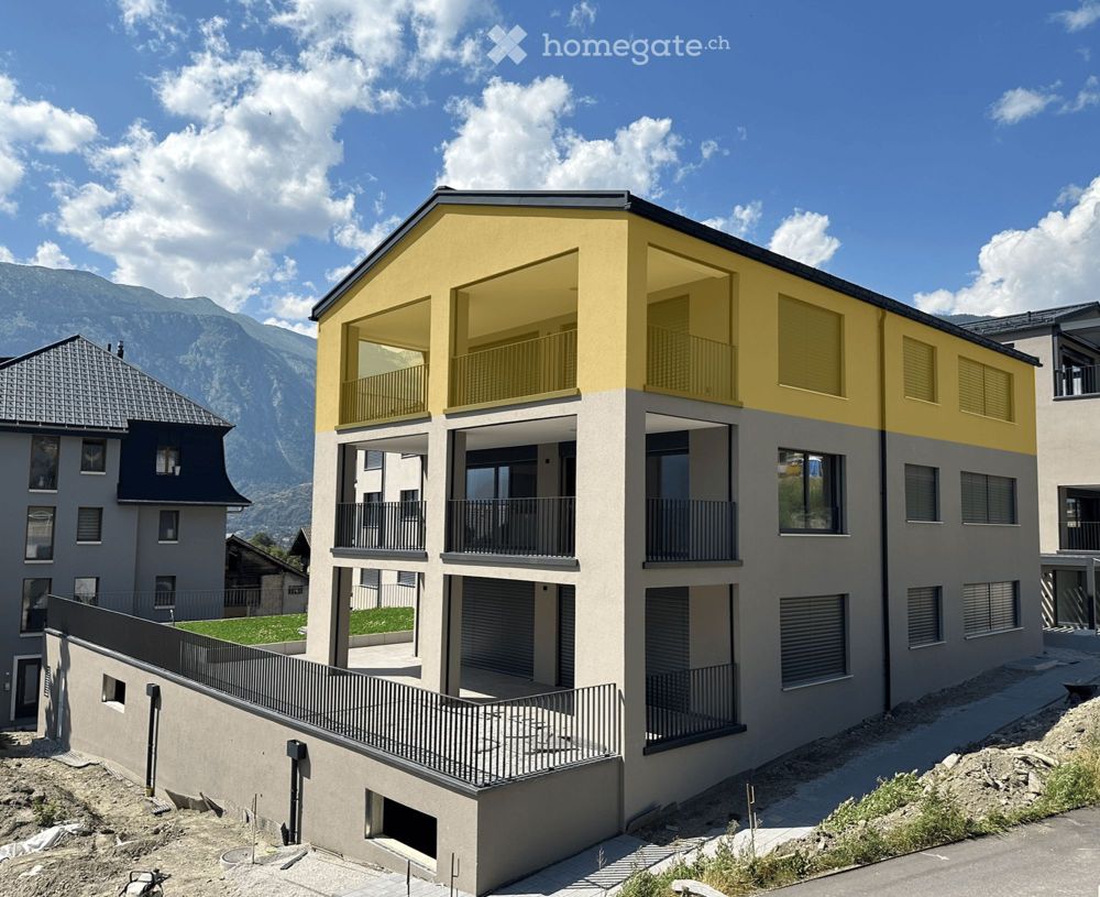 Moderne 4.5-Zimmer-Neubau-Dachwohnung in Ried-Brig mit GEAK A/A - Bild 1
