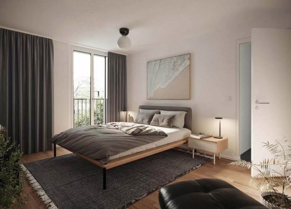 Xaver-Areal, Binningen - moderne 4 1/2-Zimmer-Wohnung im 1.OG - Schlafzimmer