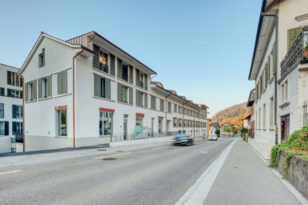 Nachmieter gesucht Modernes 4.5-Zimmer Neubau-Wohnung mit Blick auf die Festung Aarburg - Gebäude Aussen