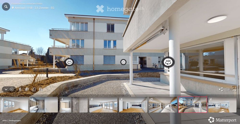 Moderne 2.5-Zimmer-Neubau-Wohnung in Amriswil - Erstbezug, grosse Terrasse - Bild 2