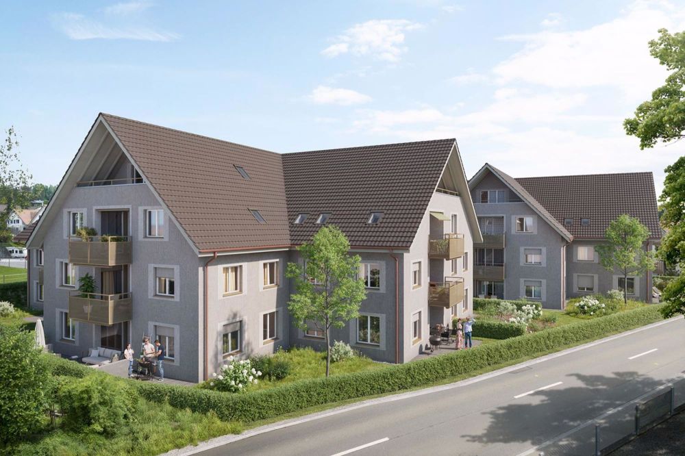 4.5 Zi. WHG. - neues Wohnen Thundorf - Aussenansicht