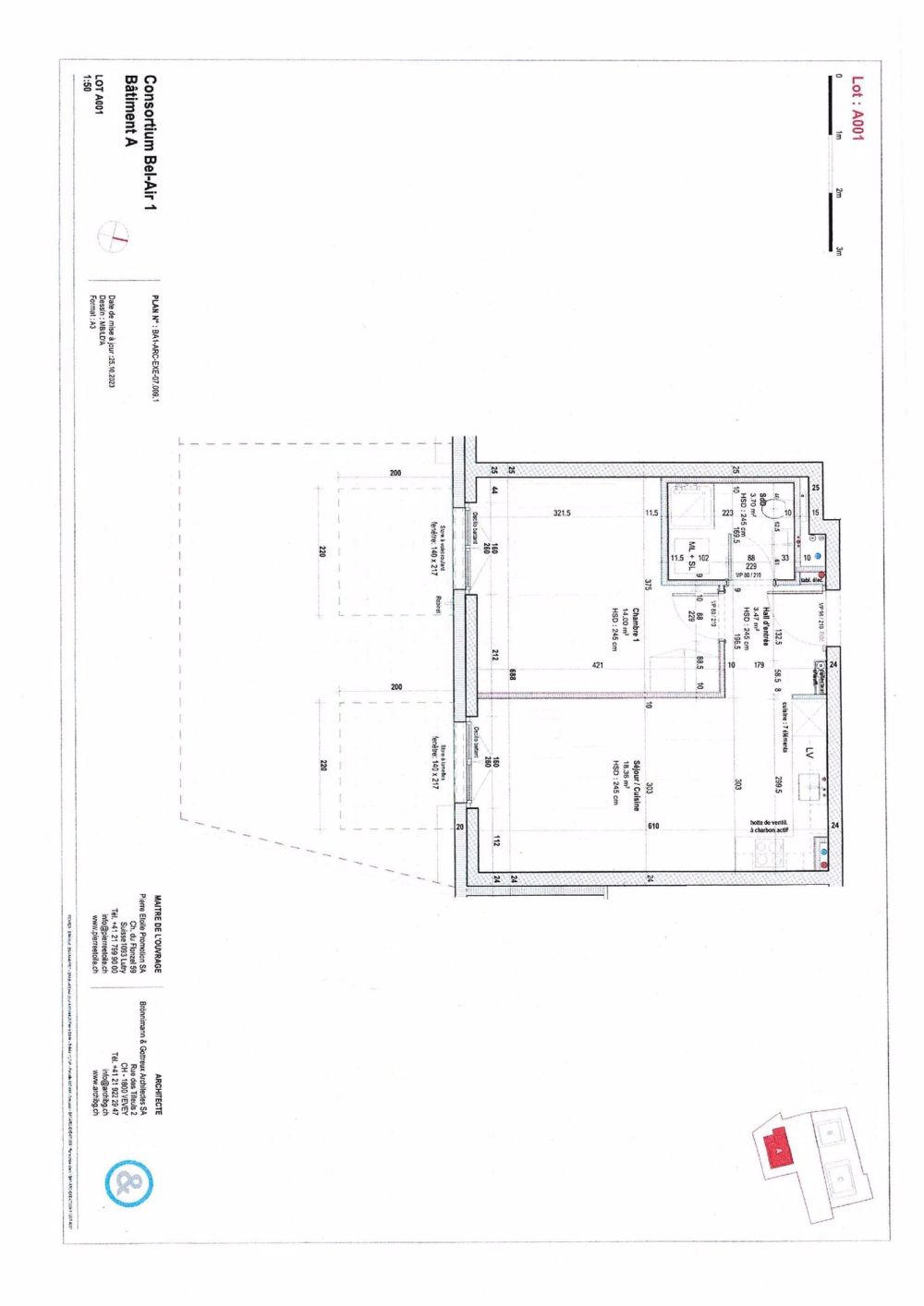 La Tour-de-Peilz - avenue Bel -Air 80 - appartement de 2 pièces au - Bild 1