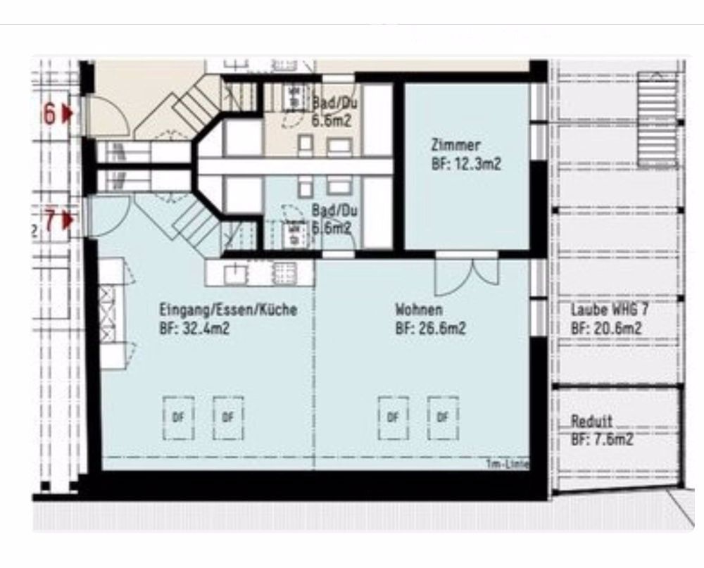 Moderne 3.5-Zimmer-Duplex-Wohnung in Oberwinterthur - Bild 5