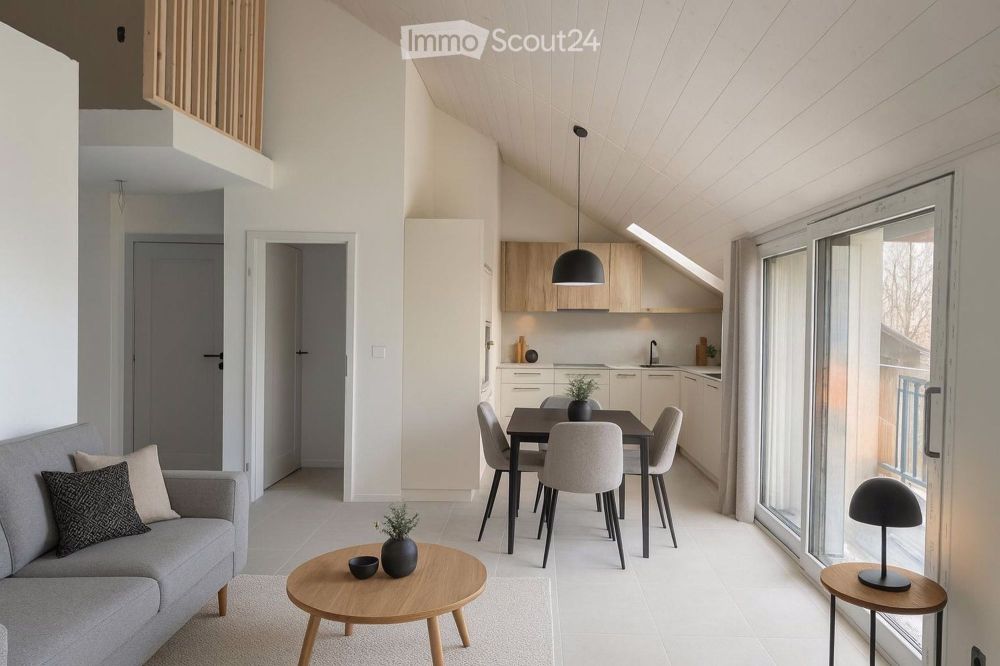 Neue 4-Zimmer-Wohnung mit Balkon in Autavaux - Bild 1