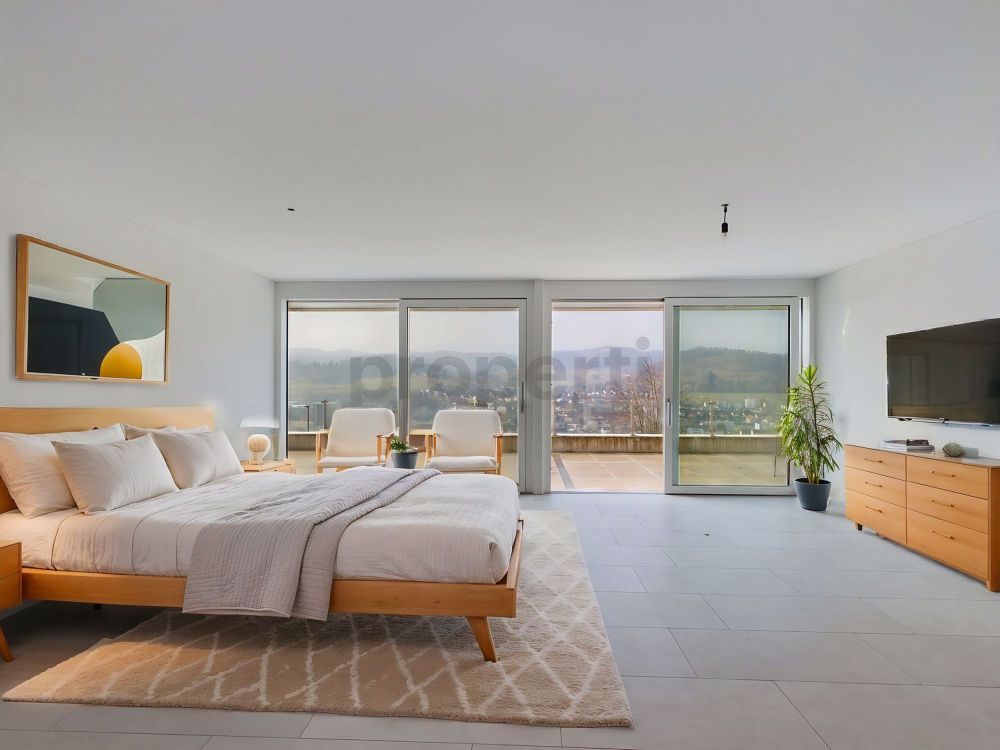 Exklusive Terrassenwohnung mit Panoramablick in Füllinsdorf - Image 3