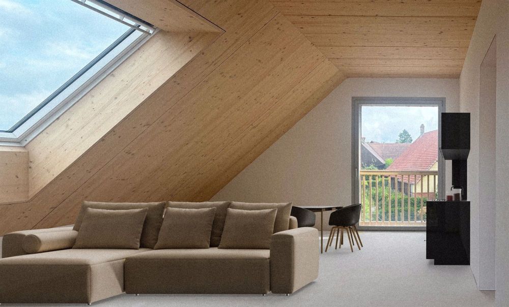 Neubauwohnung im neu erstellten Holzhaus im Herzen des Berner Seelandes - Bild 4