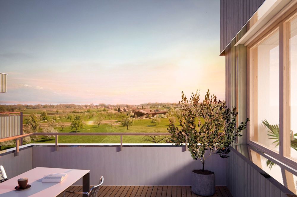 Letzte Attikawohnung - Wohnen im Einklang mit der Natur - Attikaterrasse