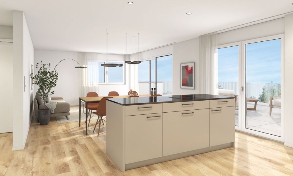 Neubau-Erstbezug Attika-Wohnung – stilvolles Wohnen an zentraler Lage in Grenchen - Bild 2