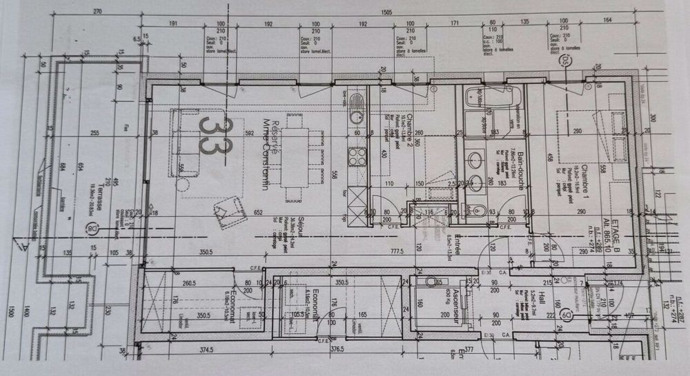 MAGNIFIQUE 3.5 PIÈCES NEUF À SAVIÈSE - Plan de l'appartement